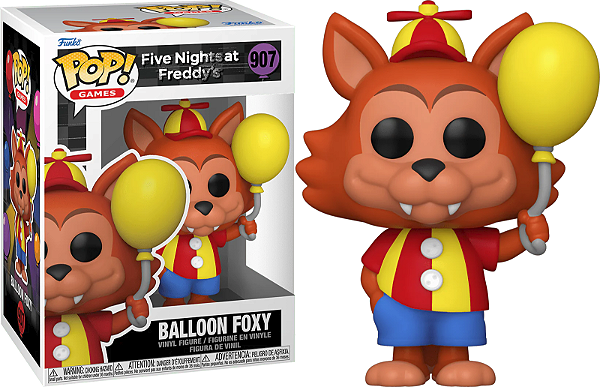 Funko Pop Five Nights Balloon Foxy #907 - Original