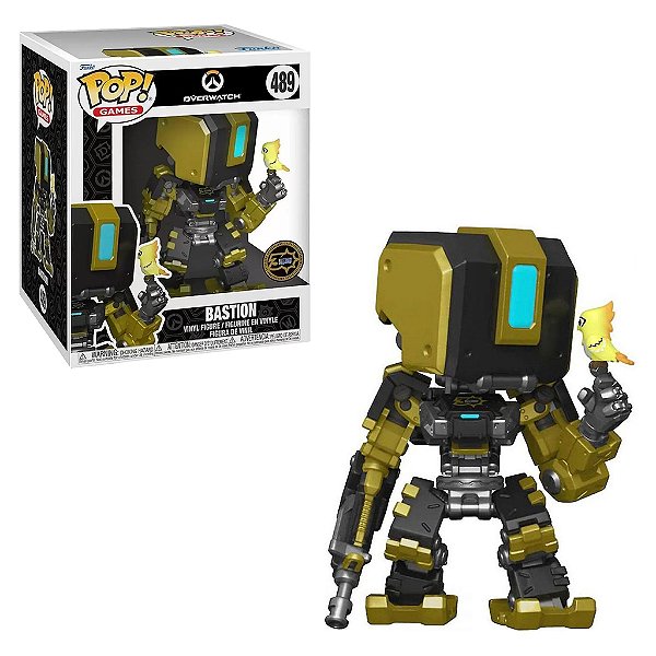 Funko Pop! 6" Overwatch - Bastion #489 - Blizzard 30th Anniversary Exclusive