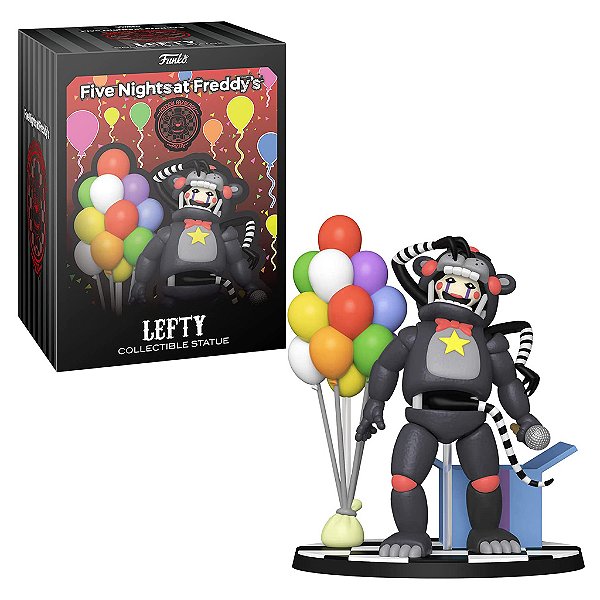 Action Figure Funko Five Night's Pizzeria Simulator Lefty - Articulada (Original)