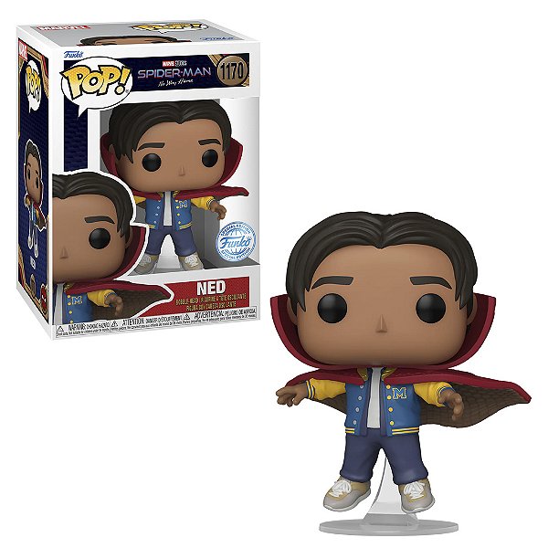 Funko Pop! Marvel Spider-Man Ned Leeds Cloak #1170 - Exclusivo