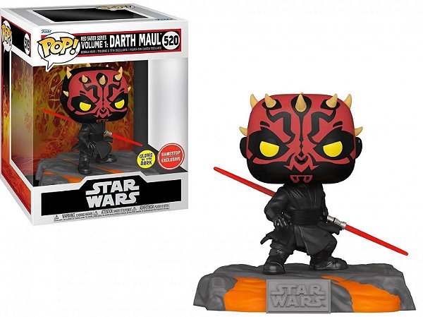 Funko Pop! Star Wars Red Saber Series: Darth Maul #520 - Original