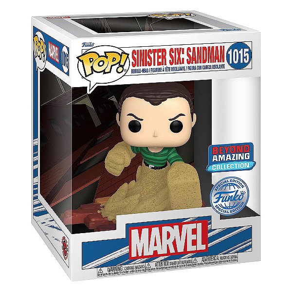 Funko Pop! Marvel Sinister Six: Sandman #1015 - Deluxe Original