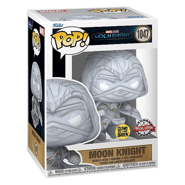 Funko Pop! Marvel Moon Knight #1047 - Glows In The Dark - Original