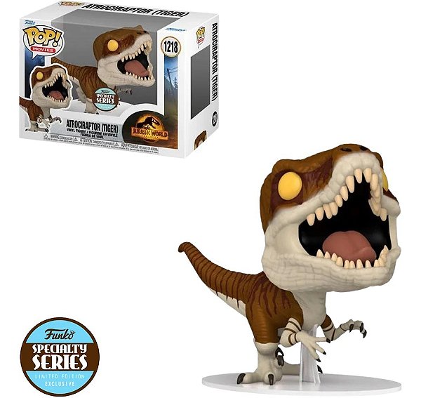 Funko Pop! Jurassic World Dominion: Atrociraptor (Tiger) #1218 (Exclusive)
