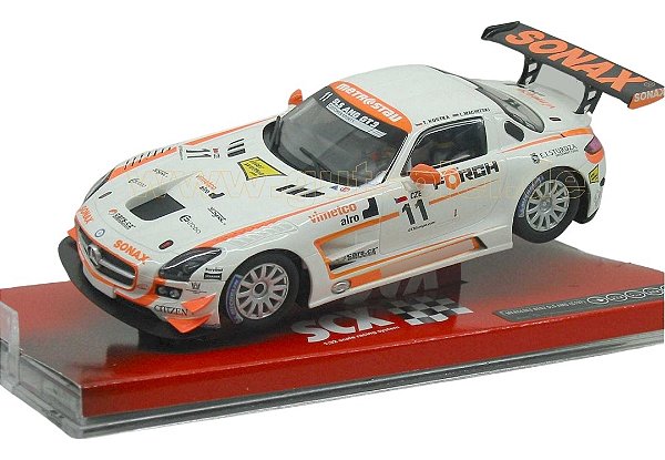 CARRO DE AUTORAMA SLOT CAR MERCEDES SLS201 1/32 D10071X300