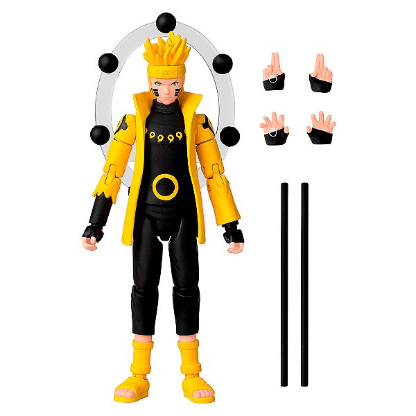 Boneco Articulado Bandai Anime Heroes: Naruto (Sage of Six Paths) - Original