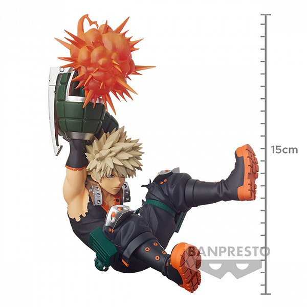 Estátua Banpresto My Hero Academia Katsuki Bakugo 19500
