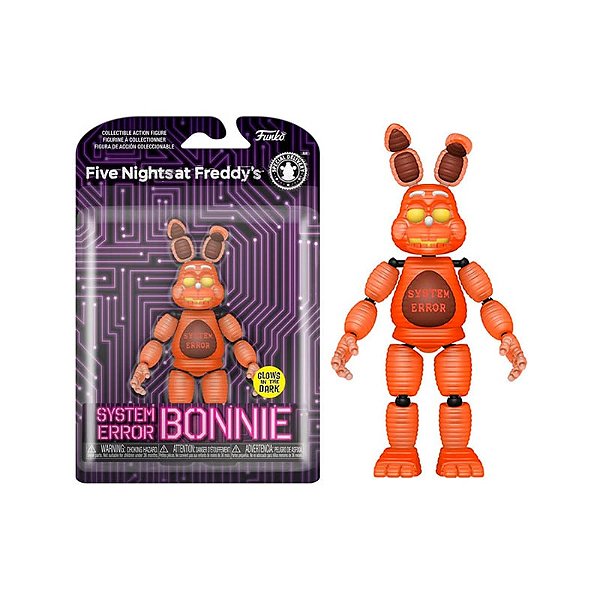 Boneco System Error Bonnie Figure Five Nights at Freddy's