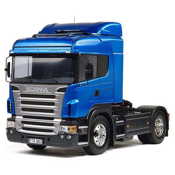 Caminhão RC Tamiya Scania R470 1/14 | Semi-Truck para Montar
