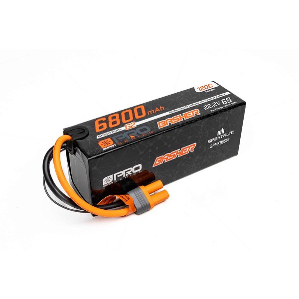 BATERIA SPEKTRUM 22.2V 6800MAH 120C SMART G2 PRO BASHER IC5