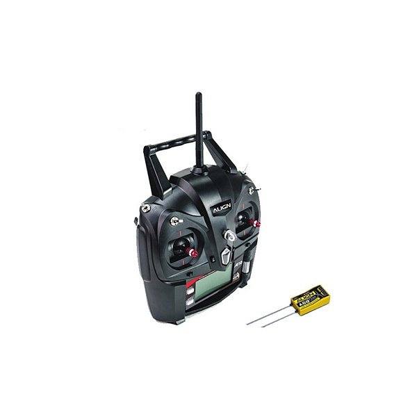 Radio Controle Para Automodelo Align A10 10 Canais com Receptor - HERA1002T