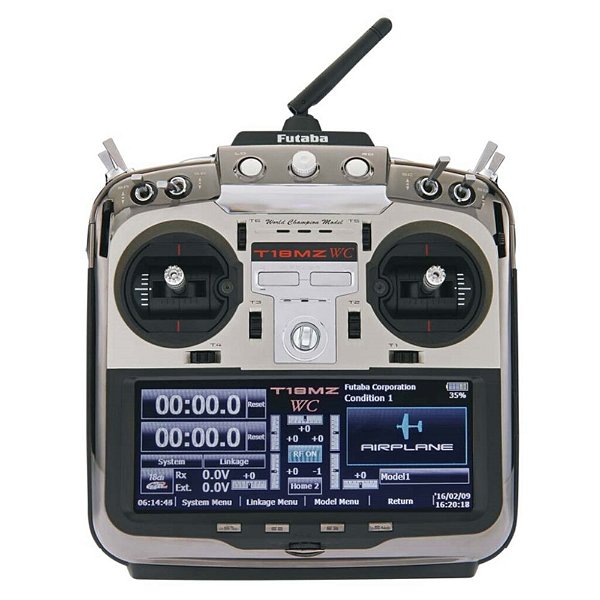 Radio Transmissor Futaba 18MZH WC Heli Mode 2 FASSTest/S-FHSS