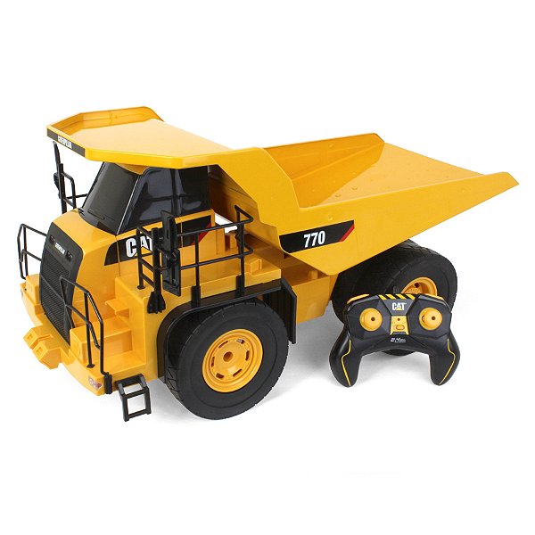 Caminhão De Controle Remoto Caterpillar 770 Escala 1/12