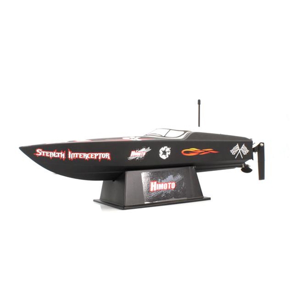 Lancha de Controle Remoto RC Himoto Stealth 17'' Sistema 2.4GHz