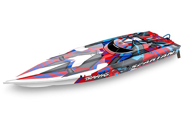 Lancha Nautimodelismo Traxxas Spartan Brushless TQI TSM