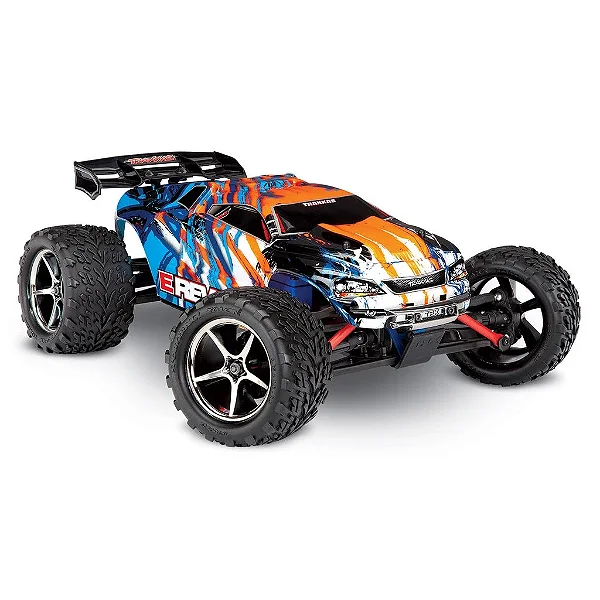 Automodelo Traxxas Mini E-Revo VXL 1/16 Sistema TSM e Rádio TQi 4x4 Brushless 80km/h+