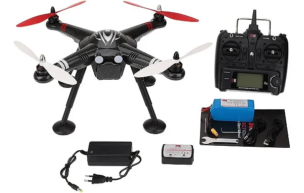 Drone WLtoys X380 com Gimbal de 2 Eixos e GPS - Quadricóptero Profissional