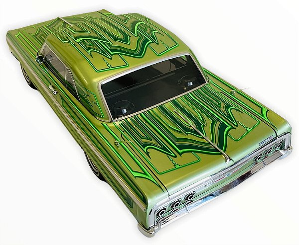 AUTOMODELO LOWRIDER IMPALA COM SUSPENSAO AR REDCAT 1/10