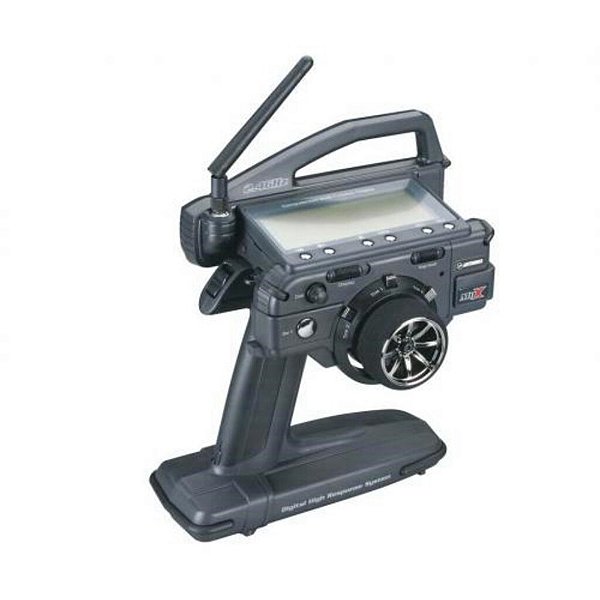 Sistema de Rádio Para Aeromodelo Profissional Airtronics M11X | 4 Canais 2.4GHz FHSS-3