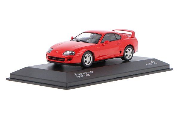 Miniatura Toyota Supra MK.4 2001 1:43 Solido Vermelho