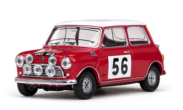 Miniatura Morris Cooper S Vermelho #56 Escala 1/43 | Vitesse Clássico 1965