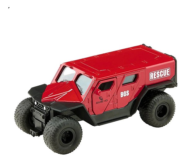 Miniatura GHE-O Rescue Siku 2306 Escala 1/50 Veículo de Resgate em Metal