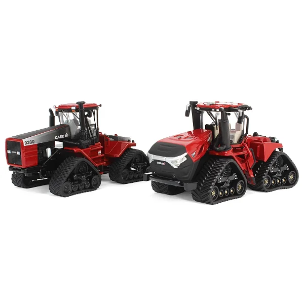 Miniaturas Case IH Quadtrac 9380 & Quadtrac 715 ERTL Escala 1/64 Tratores Articulados em Metal