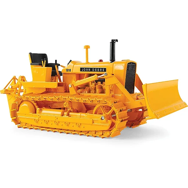 Miniatura Trator de Esteira John Deere 1010 Escala 1:16 ERTL