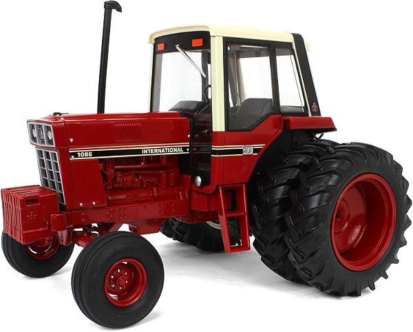 Miniatura Trator Agrícola International Harvester 1086 ERTL 1/16 Prestige Collection