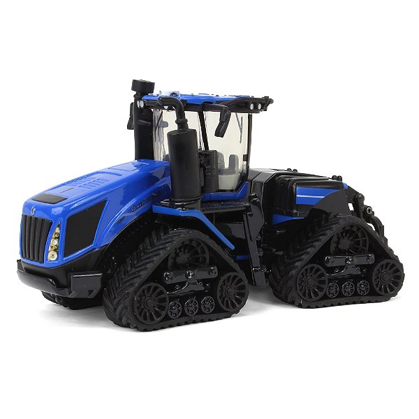 Miniatura Trator Agrícola de Esteiras New Holland T9.655 Smartrax ERTL 1/64 Prestige Collection
