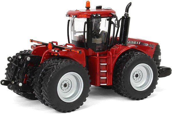 Miniatura Trator Agrícola Case IH Steiger 400 ERTL Escala 1/64 Metal Diecast