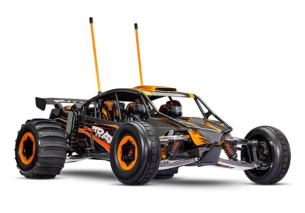 Automodelo RC Traxxas X-Truck Funco 1/7 RWD Sistema Velineon VXL-8s 90kmh+