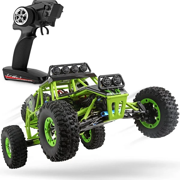 Automodelo WLtoys 12427 Across 1/12 4WD - 50km/h Off-Road Resistente à Água