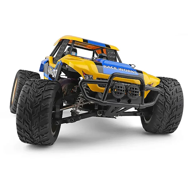 Automodelo WLtoys D7 Rock Crawler Tração 4x4 Motor 550 e Suspensão Independente