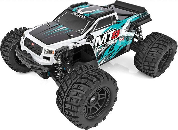 Automodelo Associated 1/8 Rival MT8 4WD Monster Teal