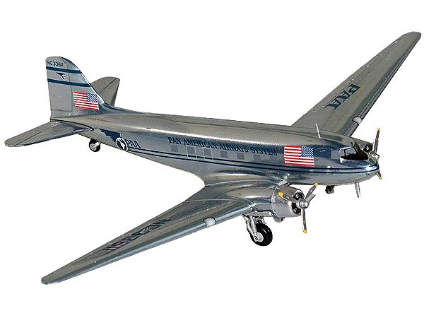 Miniatura Avião GeminiJets Pan Am Douglas DC-3 1:200
