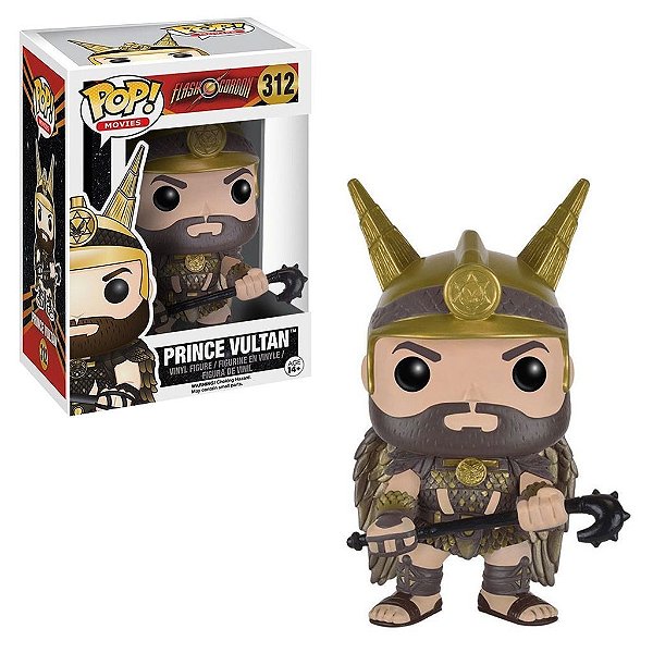 Funko Pop Flash Gordon Prince Vultan #312 Pop! Heroes Vinyl 9,5 cm Colecionável