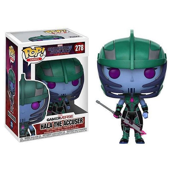 Funko Pop Guardians Galaxy Hala The Accuser #278 Pop! TV Vinyl 9,5 cm Colecionável