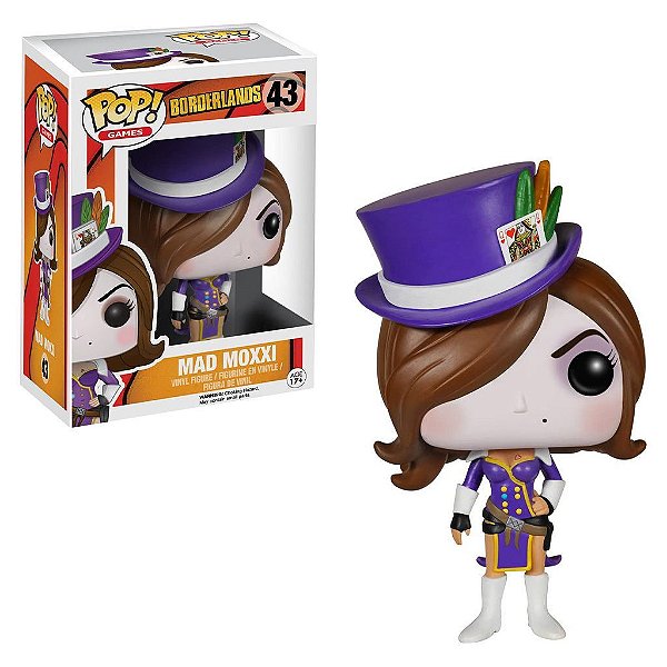 Funko Pop Bordelands Mad Moxxi #43 Pop! TV Vinyl 9,5 cm Colecionável