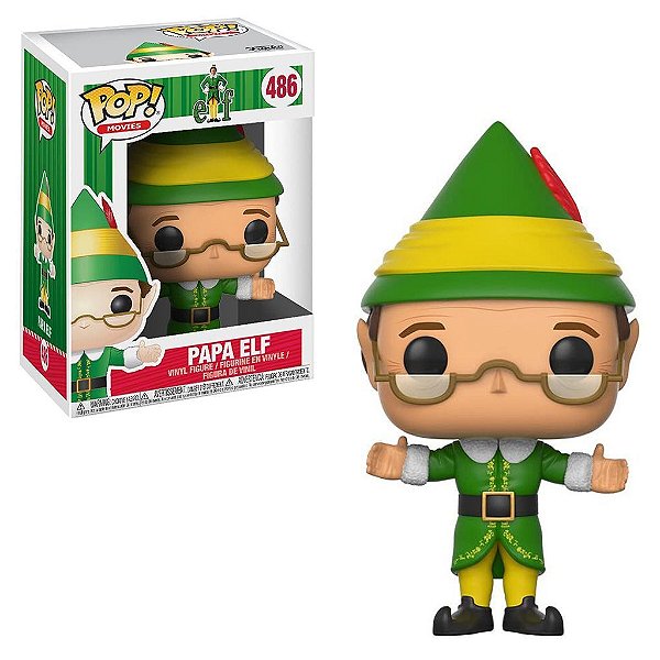 Funko Pop Elf Papa Elf #486 Pop! TV Vinyl 9,5 cm Colecionável