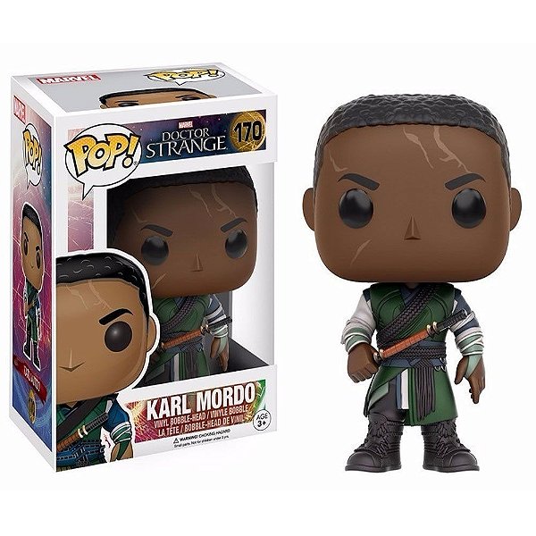 Funko Pop Doctor Strange Karl Mordo #170 Pop! TV Vinyl 9,5 cm Colecionável