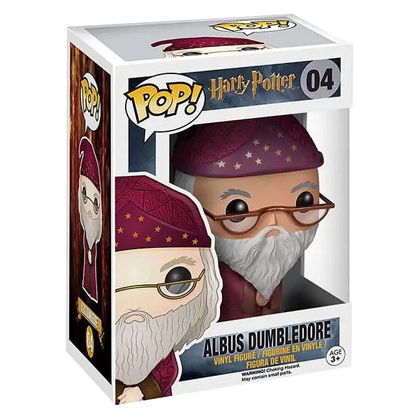 Funko Pop Harry Potter Albus Dunbledore #04 Pop! TV Vinyl 9,5 cm Colecionável