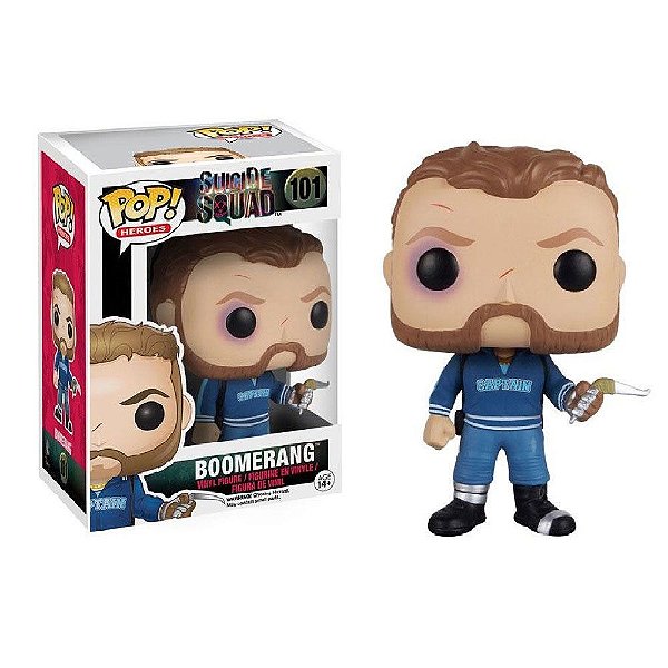 Funko Pop Heroes Suicide Boomerang #101 Pop! TV Vinyl 9,5 cm Colecionável