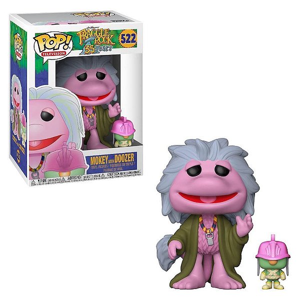 Funko Pop Fraggle Rock Mokey Doozer #522 Pop! TV Vinyl 9,5 cm Colecionável