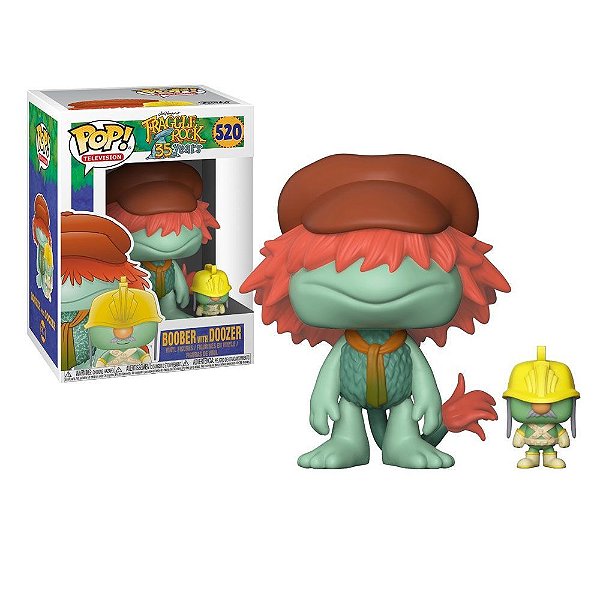 Funko Pop Fraggle Rock Boober Doozer #520 Pop! TV Vinyl 9,5 cm Colecionável