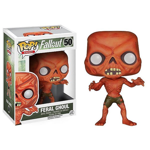 Funko Pop Fallout Feral Ghoul #50 Pop! Games Vinyl 9,5 cm Colecionável