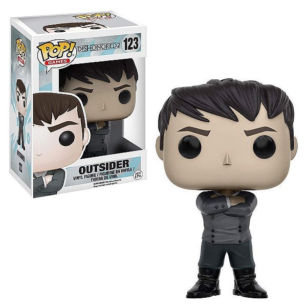 Funko Pop Dishonored Outsider #123 Pop! TV Vinyl 9,5 cm Colecionável