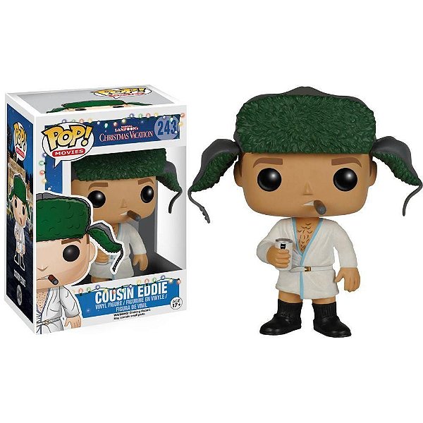 Funko Pop Christmas Cousin Eddie #243 Pop! TV Vinyl 9,5 cm Colecionável