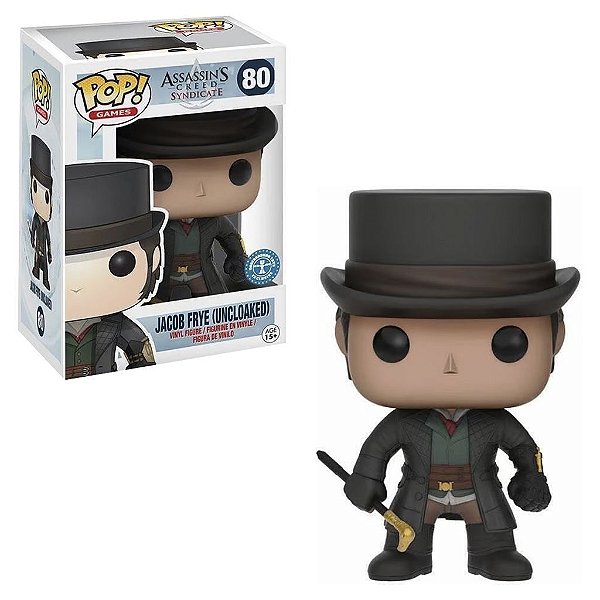 Funko Pop Assasins Creed Jacob Frye #80 Pop! TV Vinyl 9,5 cm Colecionável