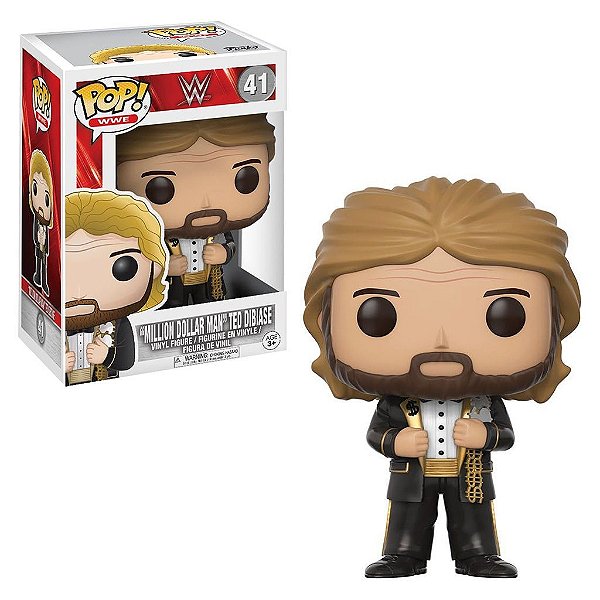 Funko Pop WWE Man Ted #41 Pop! WWE Vinyl 9,5 cm Colecionável